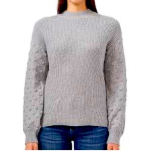 NWT Vince Camuto Women s Bobble Stitch Sleeve Pullover Sweater  |Size XL